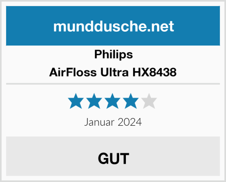 Philips AirFloss Ultra HX8438 Test