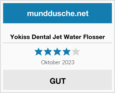  Yokiss Dental Jet Water Flosser Test