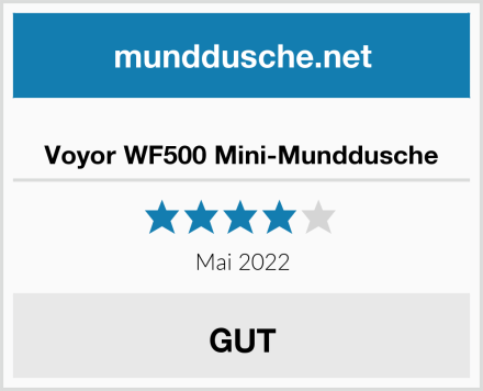  Voyor WF500 Mini-Munddusche Test